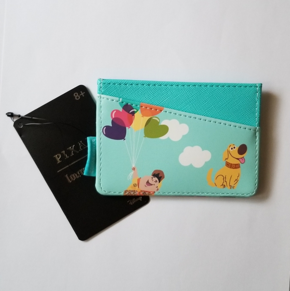 Loungefly Disney Parks Pixar UP Carl Doug Russell Cardholder